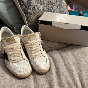Golden Goose Ballstar Nappa glitter